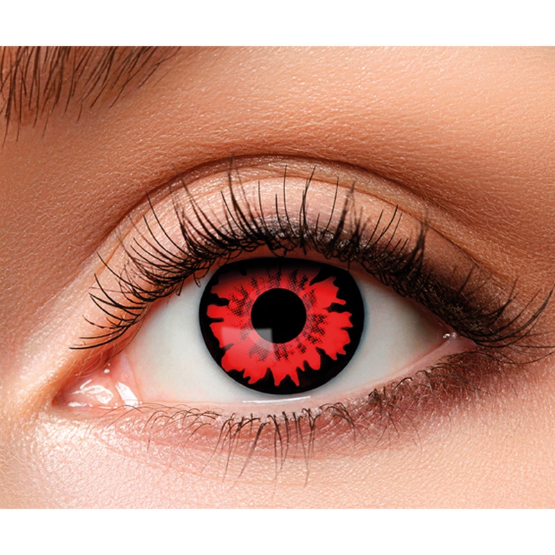 Devils Fire Weekly Contact Lens