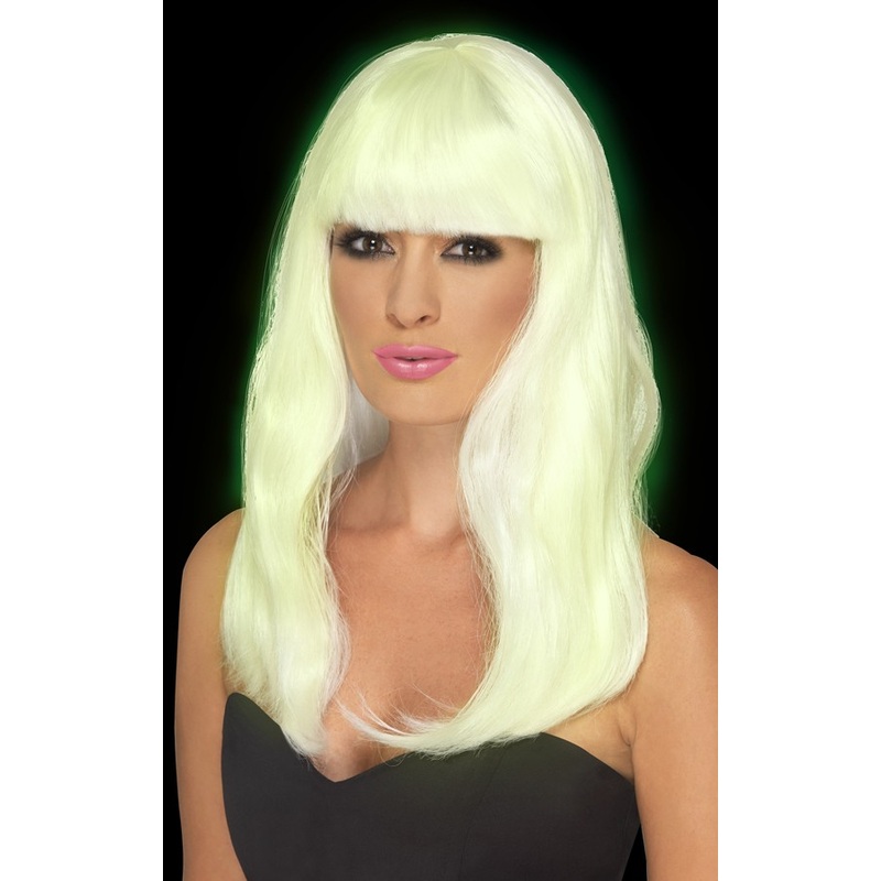 Glamor neon wig for women