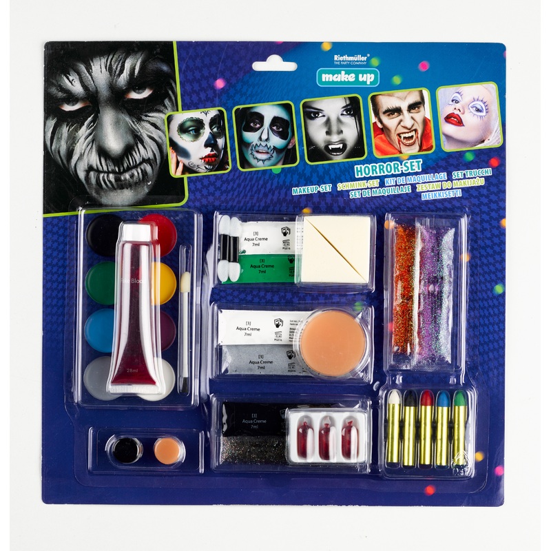 Halloween scary makeup set