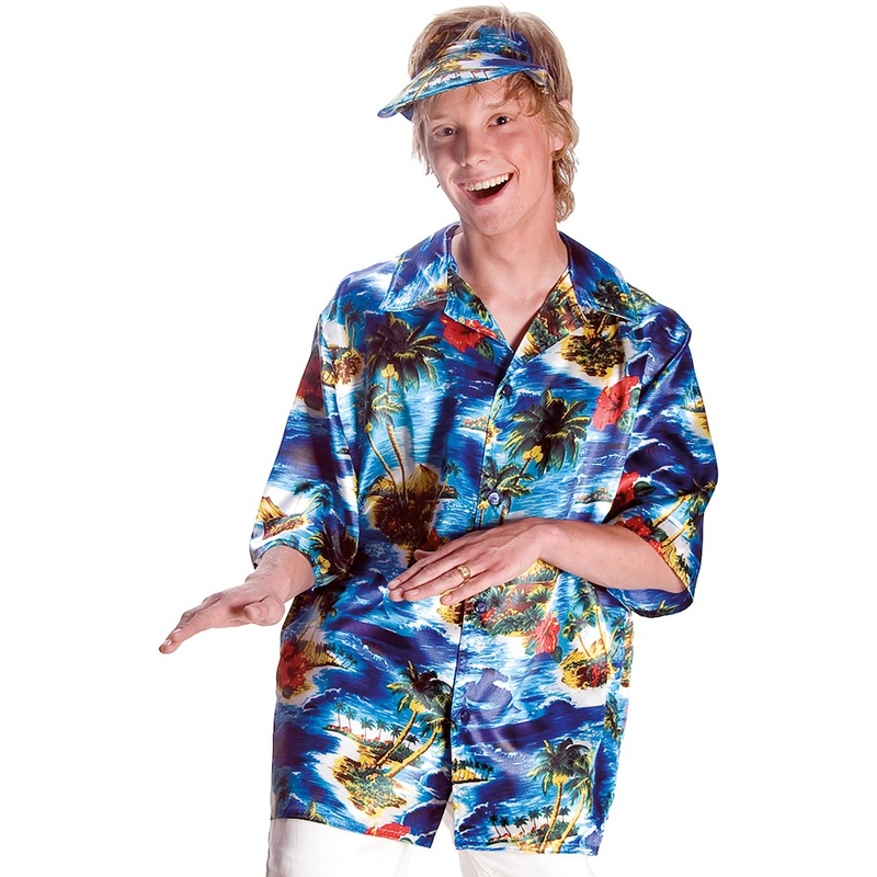 Palm Beach Hawaiian shirt with peaked cap 50