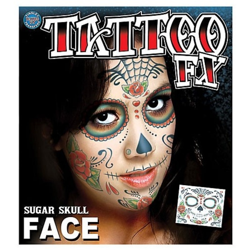 Sugar skull tattoo