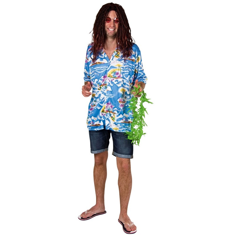 Tropical Maui party shirt L