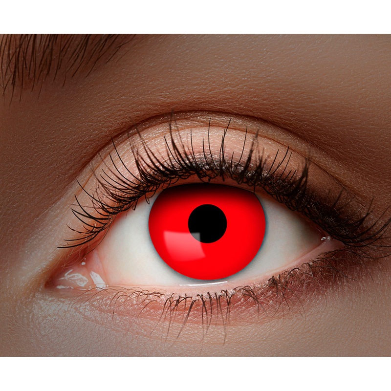 UV Flash Red Monthly Contact Lenses