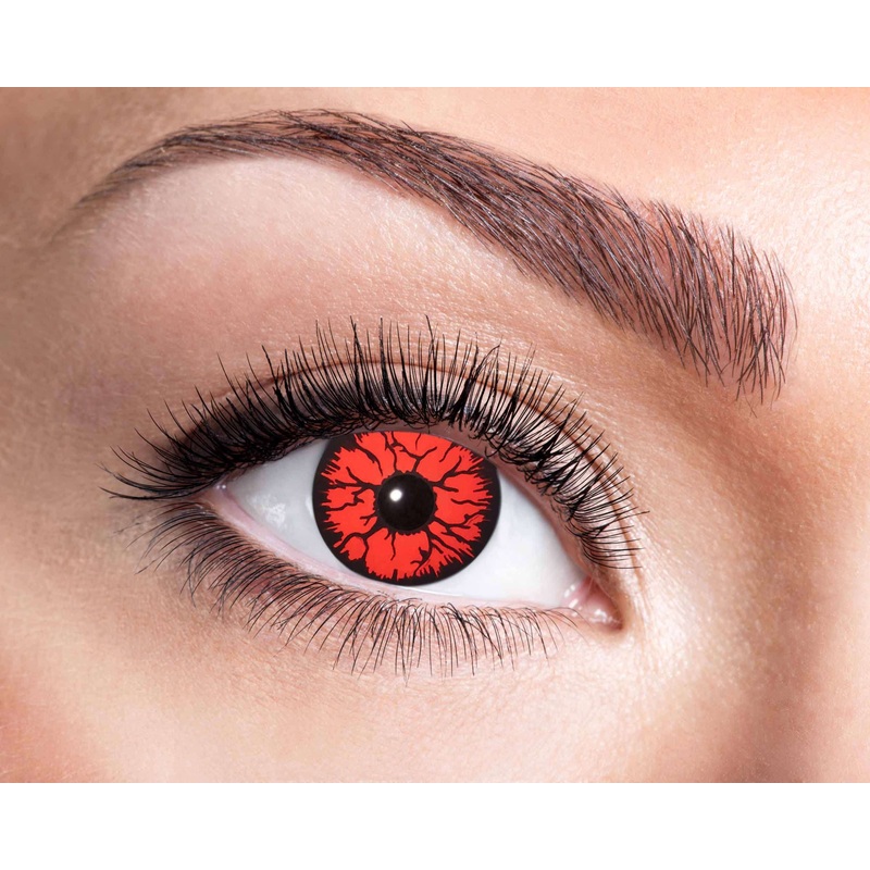 3 Months Red Contact Lens