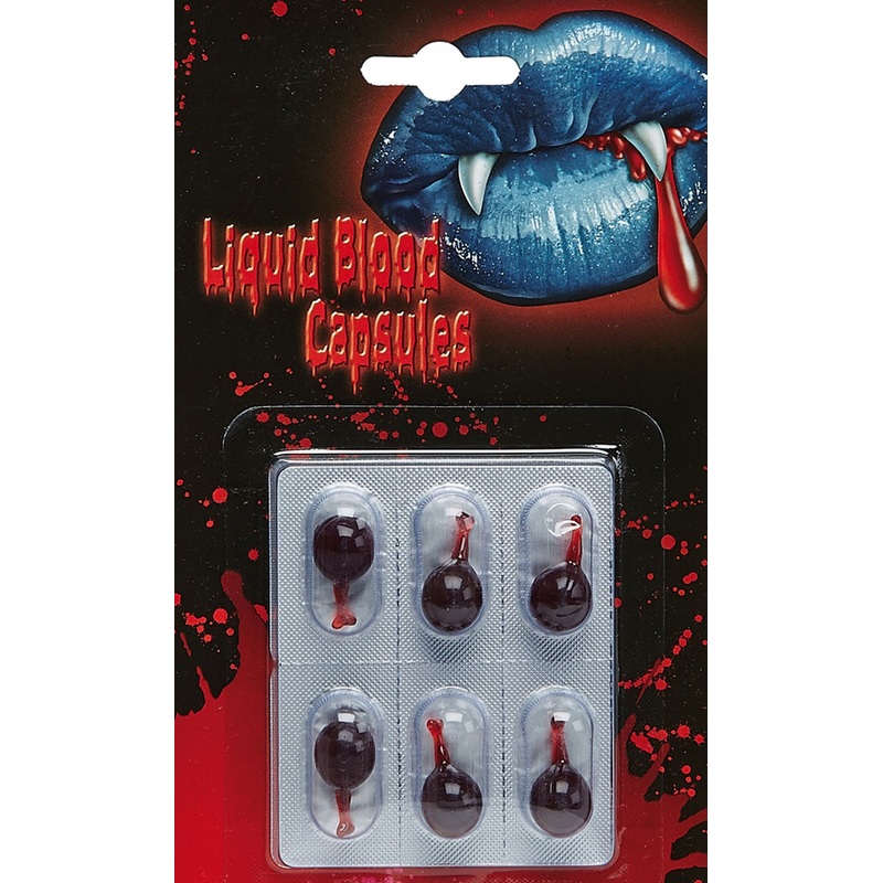 Blood capsules for vampires