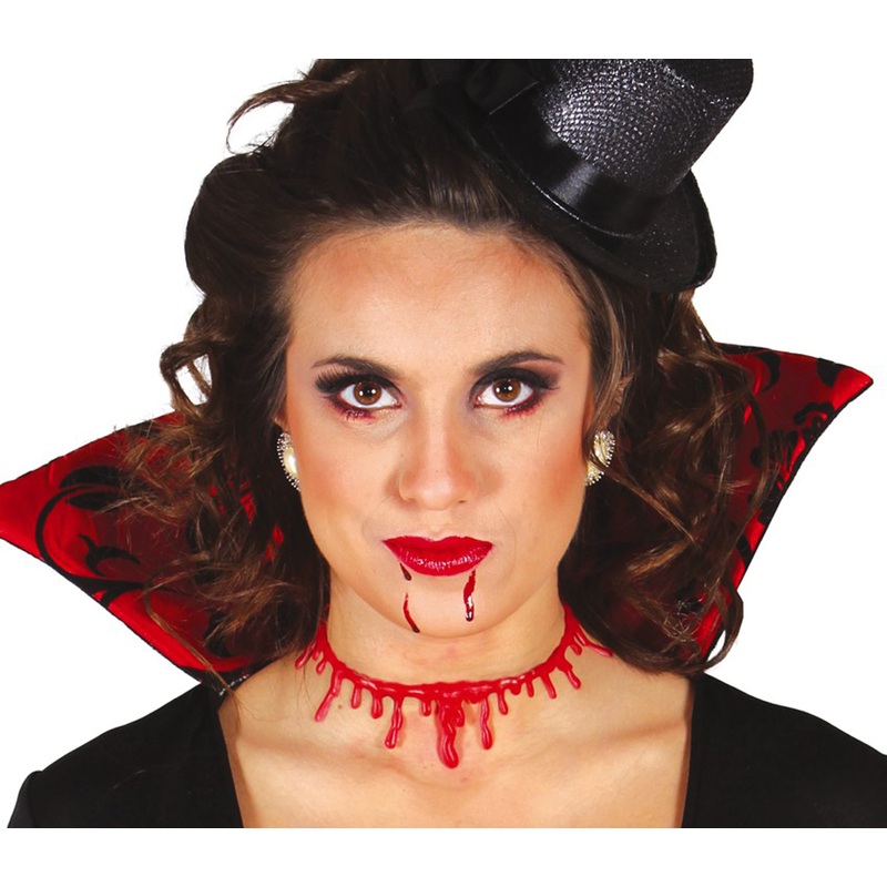 Blood drop chain latex application