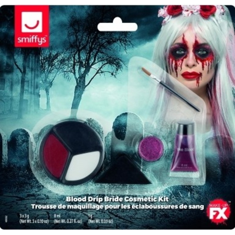 Blood horror Halloween make up