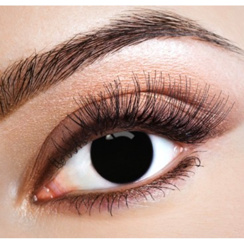 Full black annual contact lens