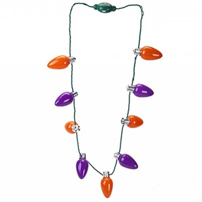 Halloween necklace with lights