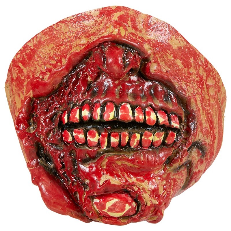 Mangled zombie latex mouth