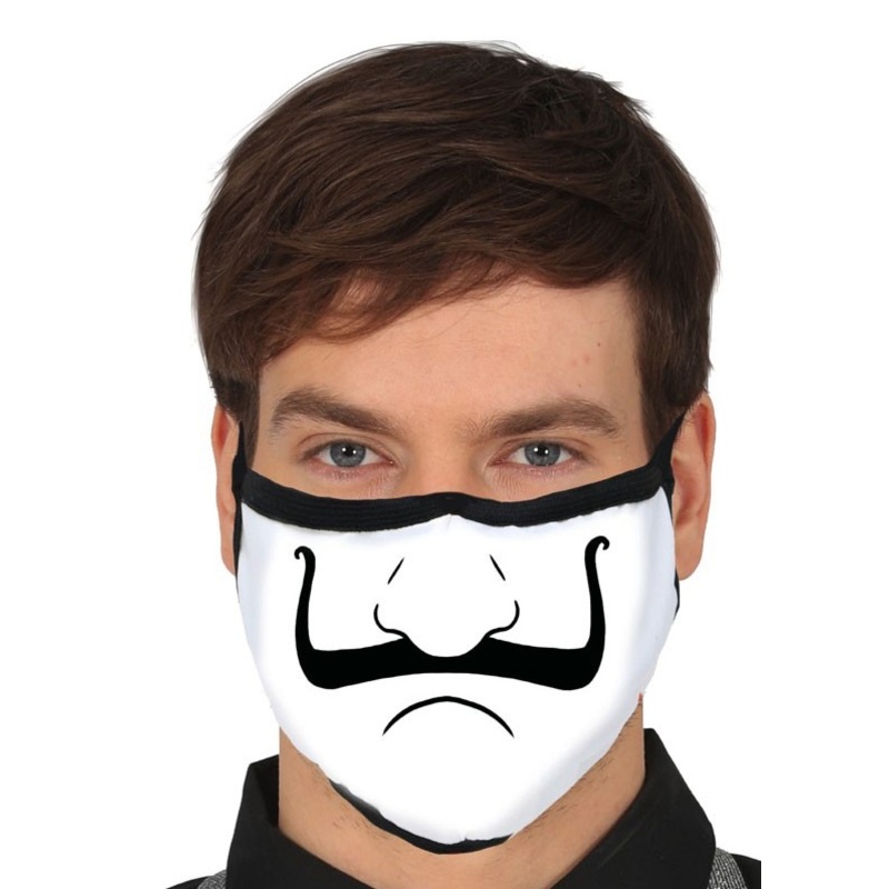 Mouth nose mask painter