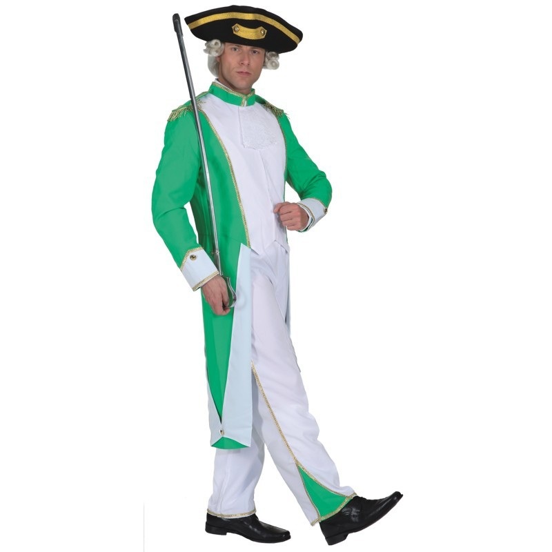 National Guard men's green costume 50