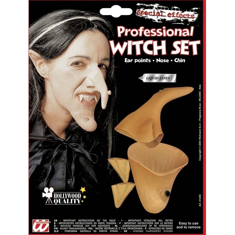 Professional witch nose set