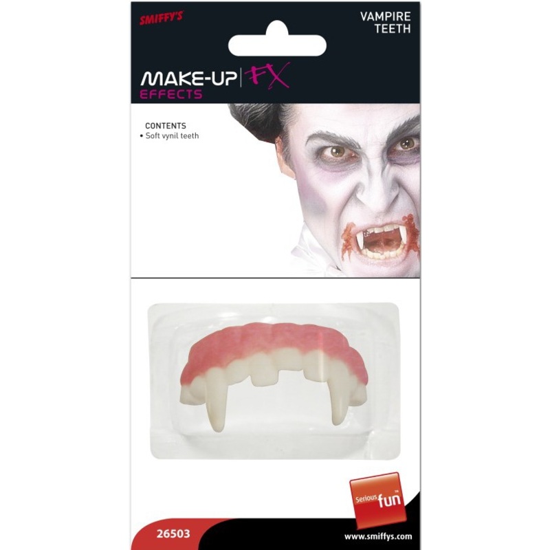 Scary vampire teeth