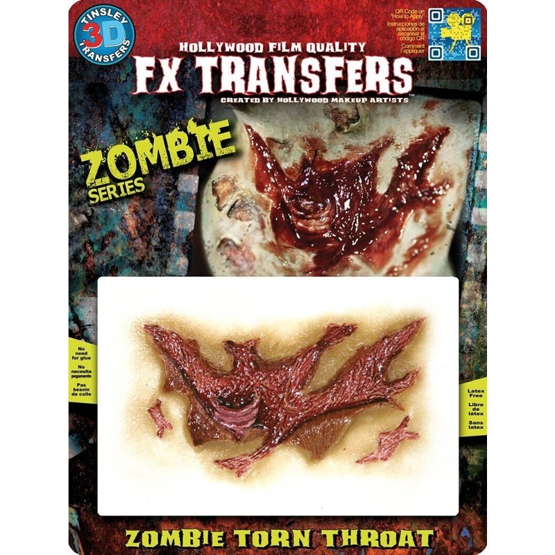 Special Zombie Neck Make Up