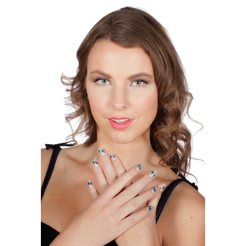 Spider Lady Eyelashes & Nails Set