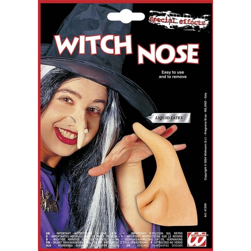 Witches hook nose latex