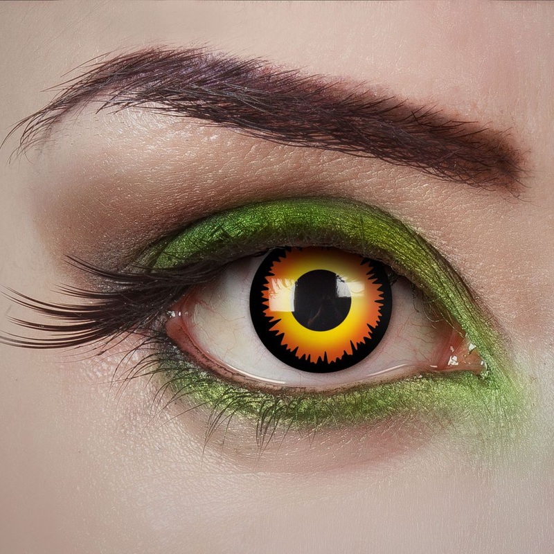 Wolf Eye daily contact lenses