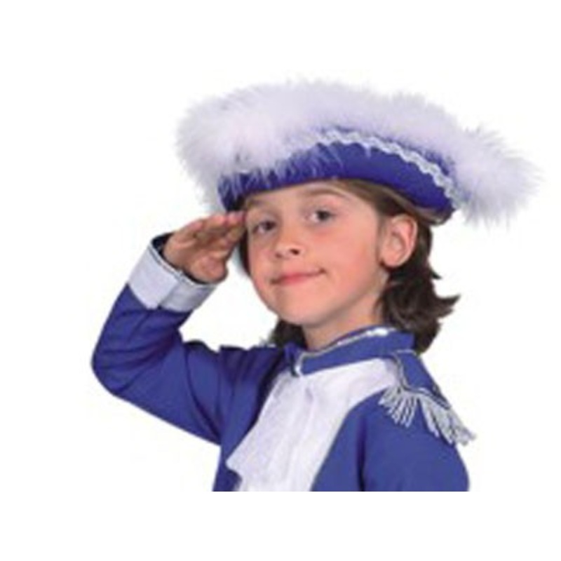 Blue sparkling hat for kids