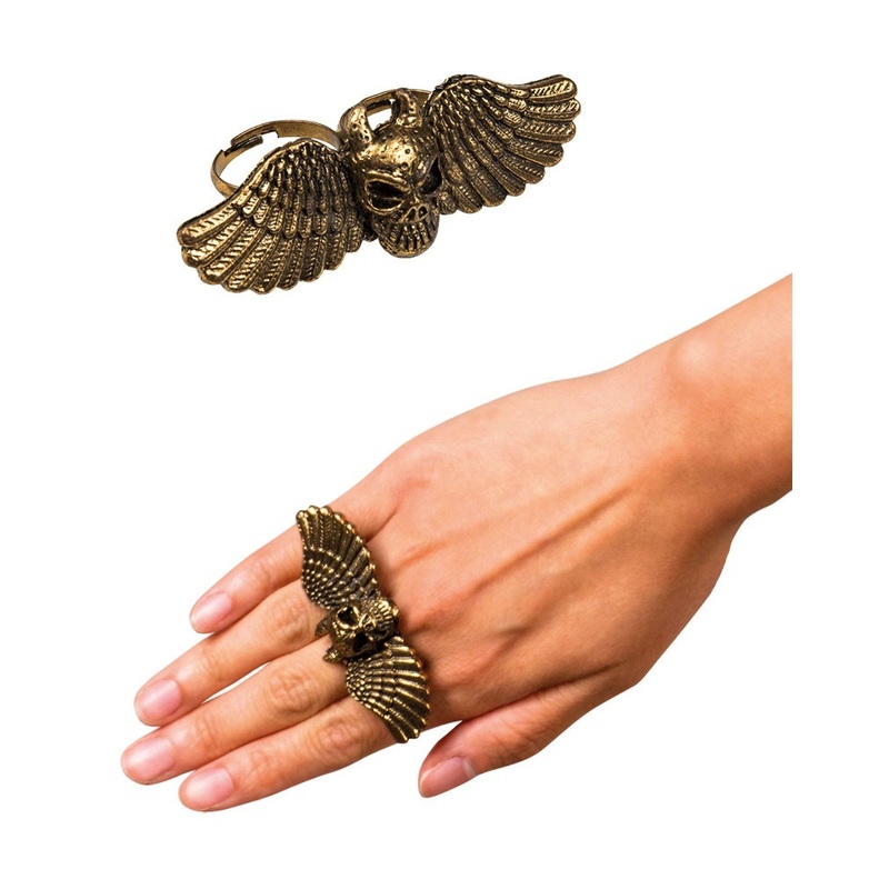Flying Skull Ring