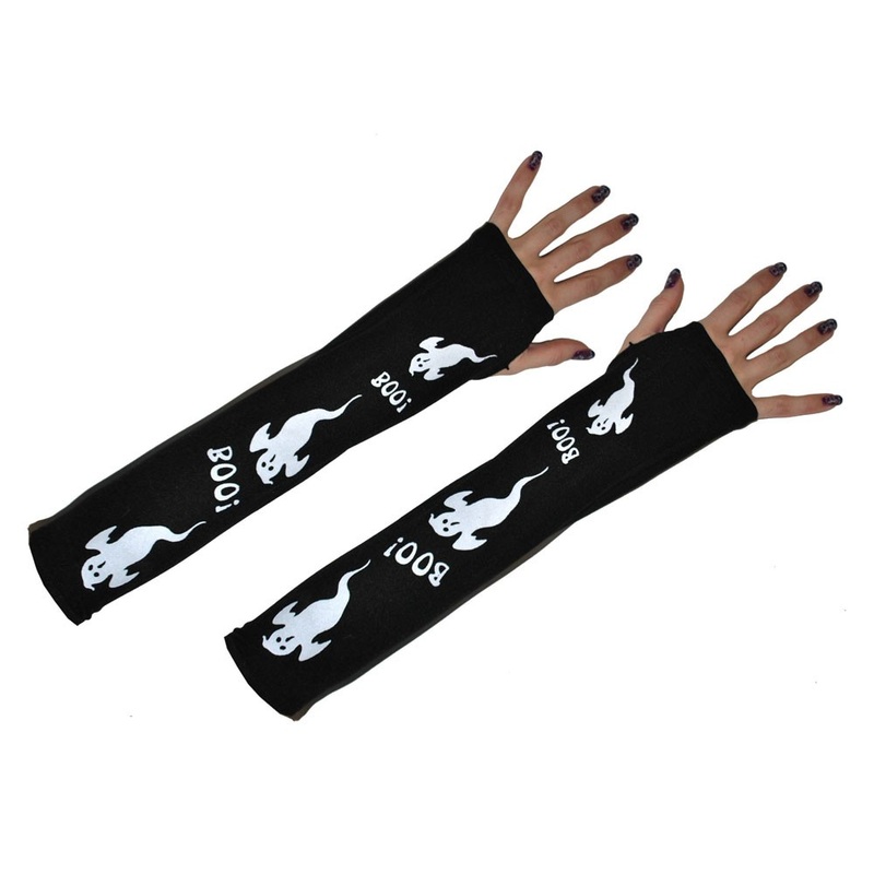 Ghost arm warmers Boo!