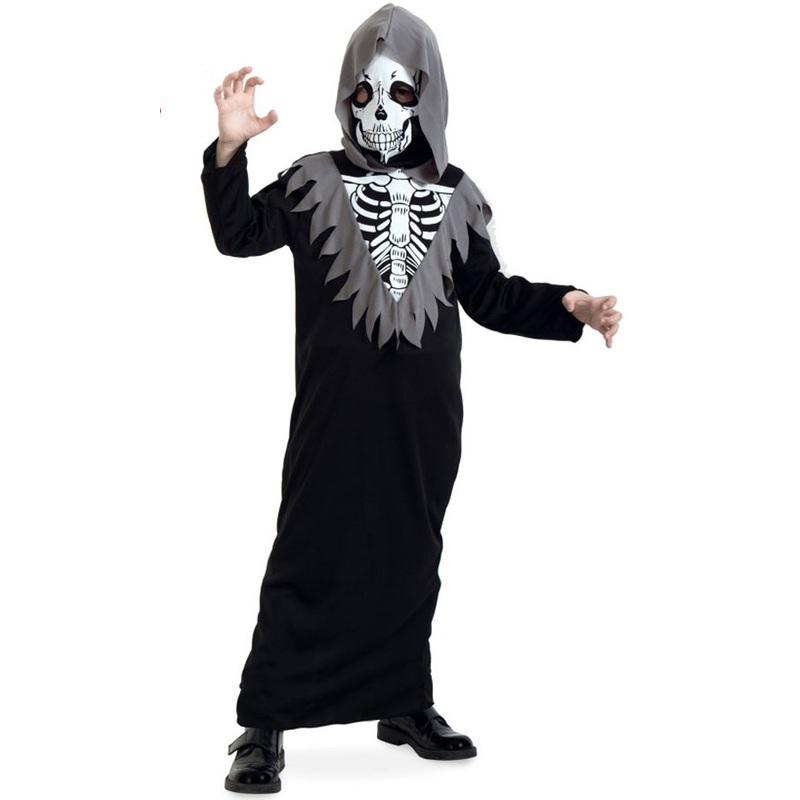 Ghost skeleton costume for boys