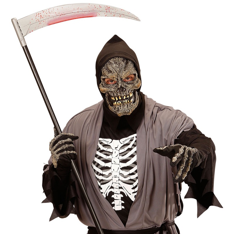 Grim Reaper Mask Greyish Decayed
