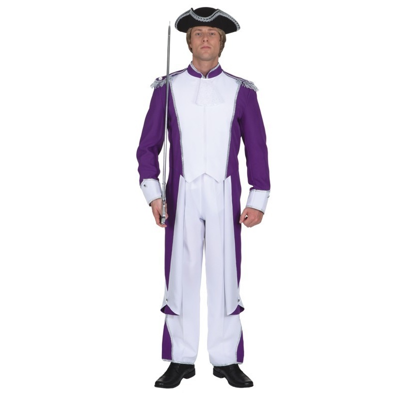 Guard Major Markus costume purple 50