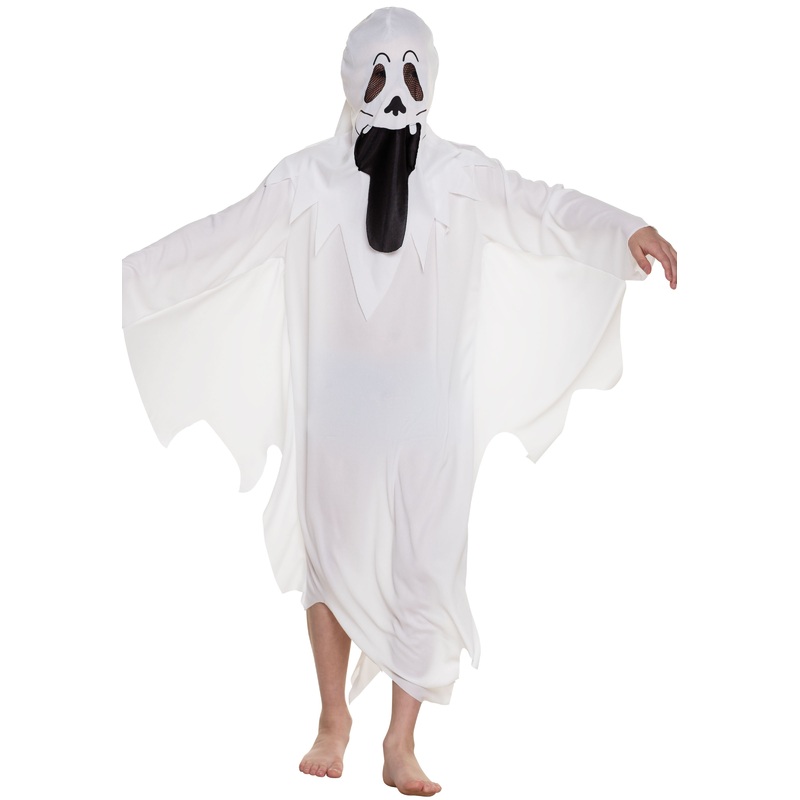 Little screaming creepy ghost kids costume