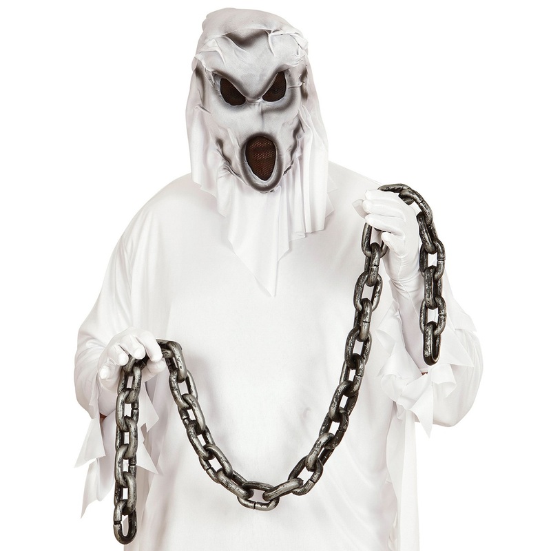Mask with hood scary ghost