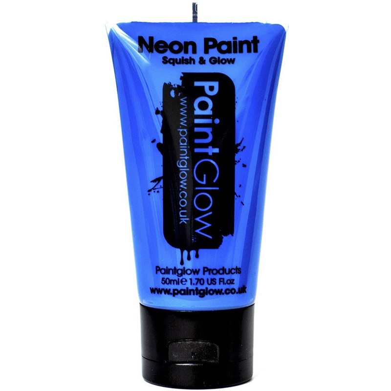 Neon-blue UV make-up 50 ml