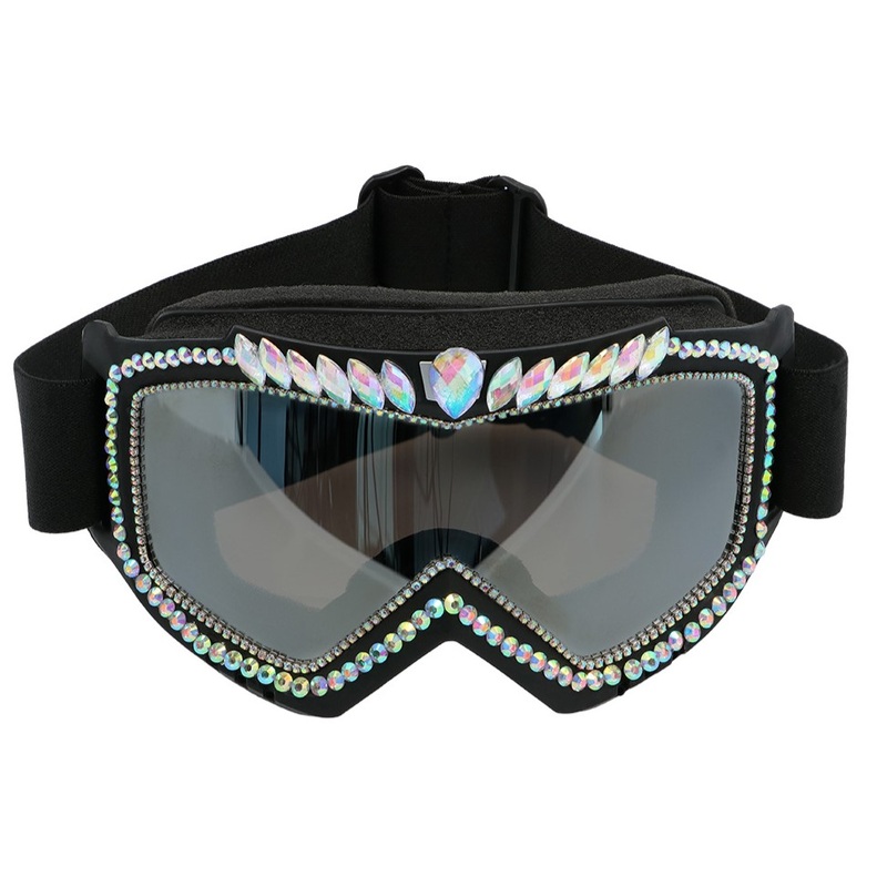 Party ski goggles Intergalactic Black
