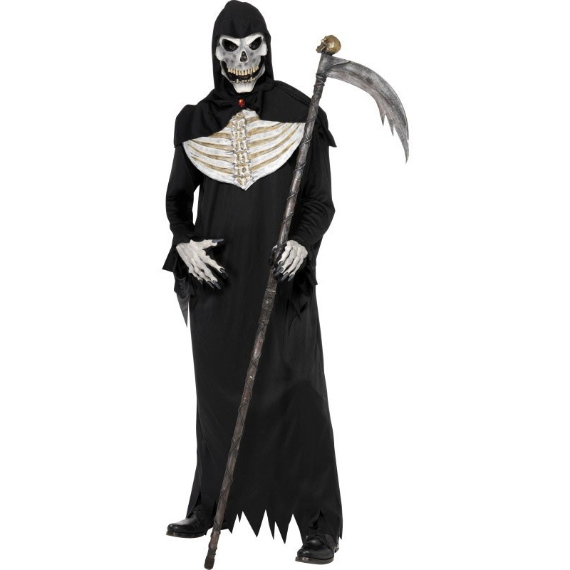 Skeleton grim reaper costume