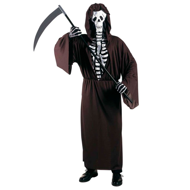 Skeleton Grim Reaper men's costume