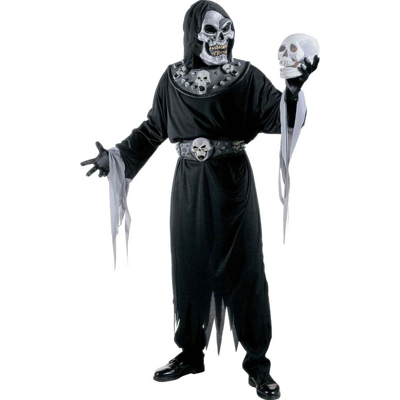 Skeleton master of evil costume S