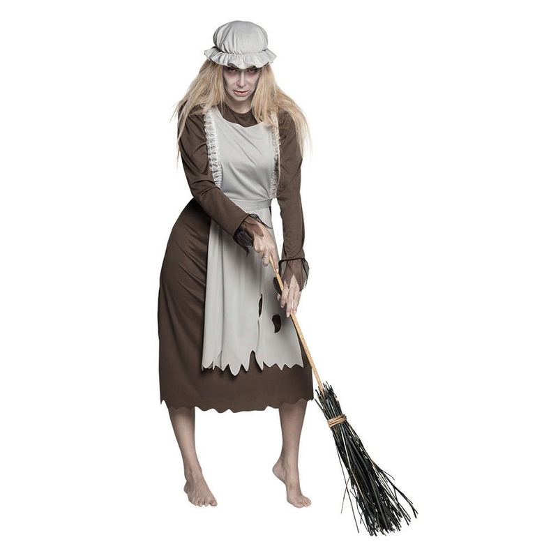 Undead maid costume for women