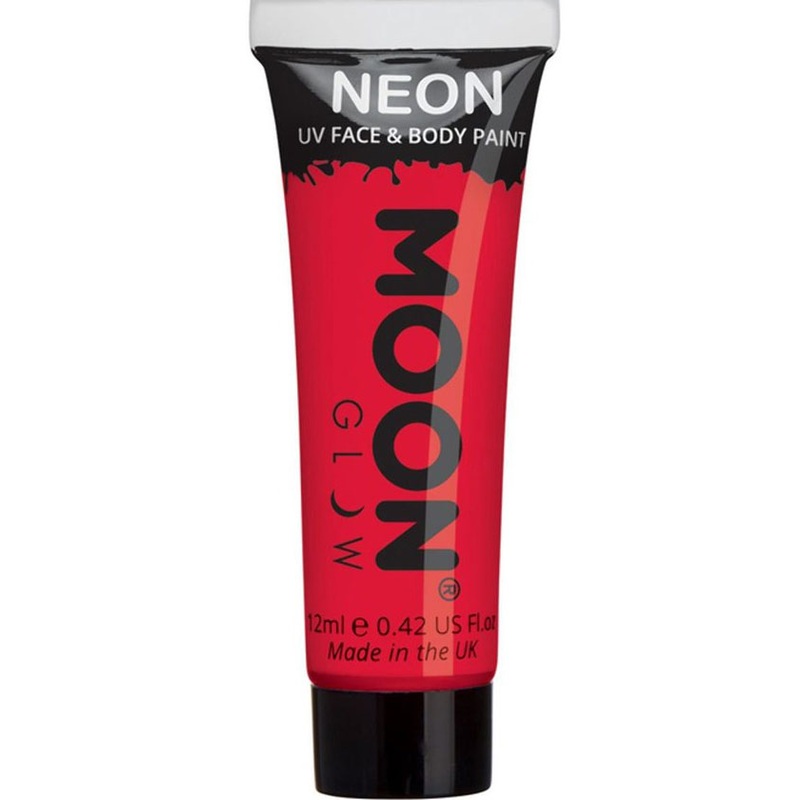 UV face and body make-up in red 12ml