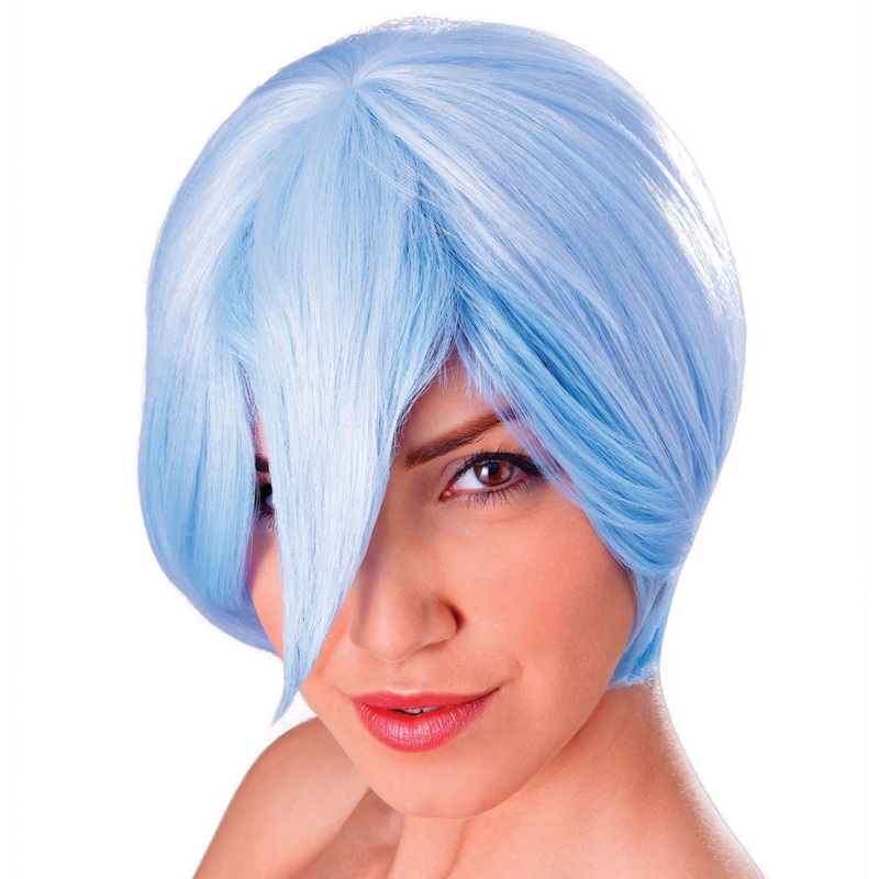 Blue Manga Cosplay Wig