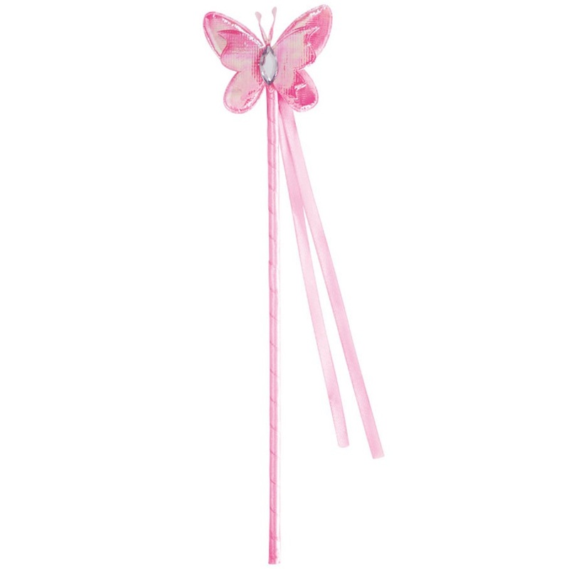 Butterfly fairy wand 33cm