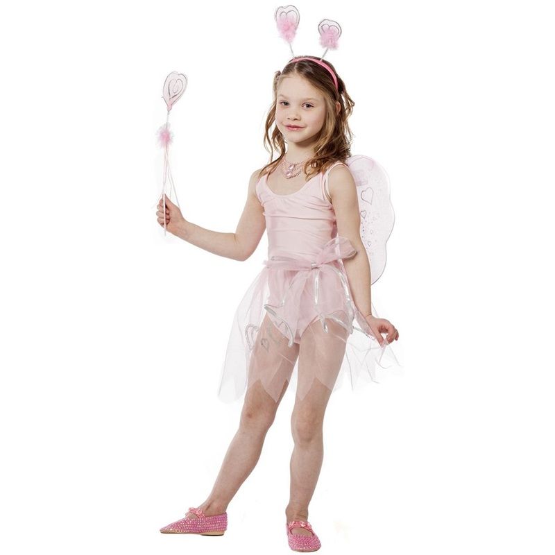 Fairy princess 4 pieces pink