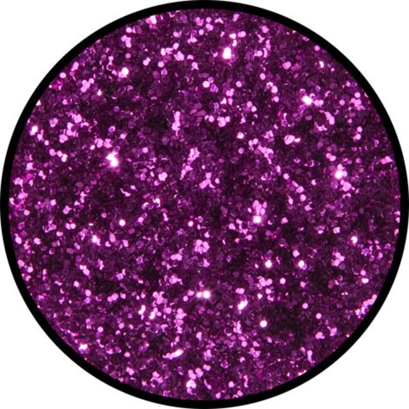 Fuchsia pink glitter