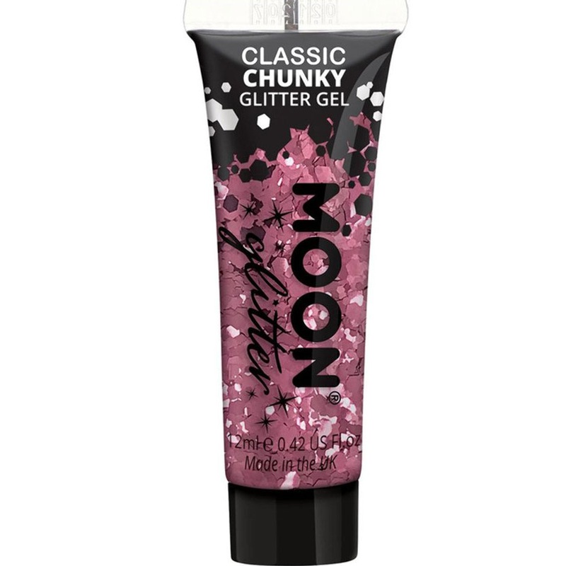 Glitter body gel in pink 12ml