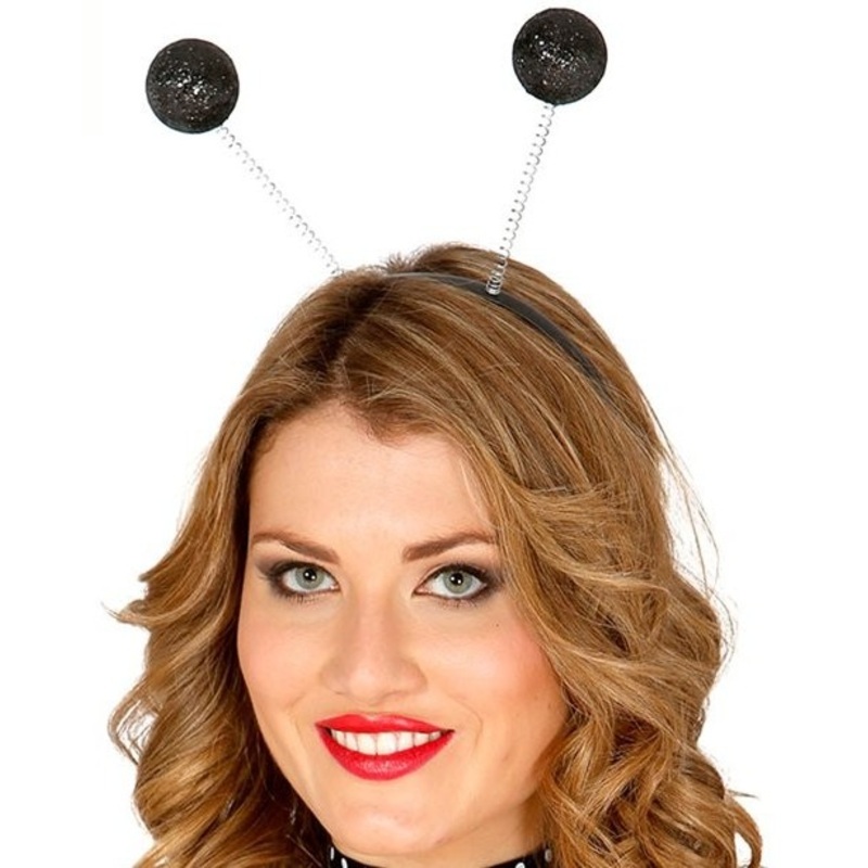 Glittering insect headband