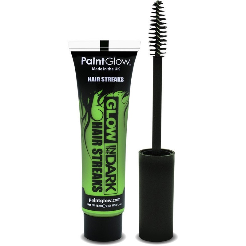 Glow In The Dark Green Hair Color