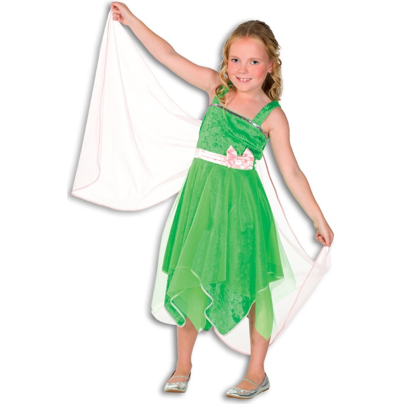 Green forest fairy Kleo children's costume 104
