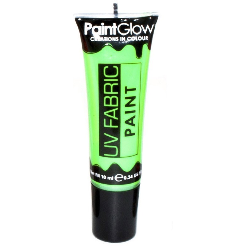 Green UV fabric paint 10 ml