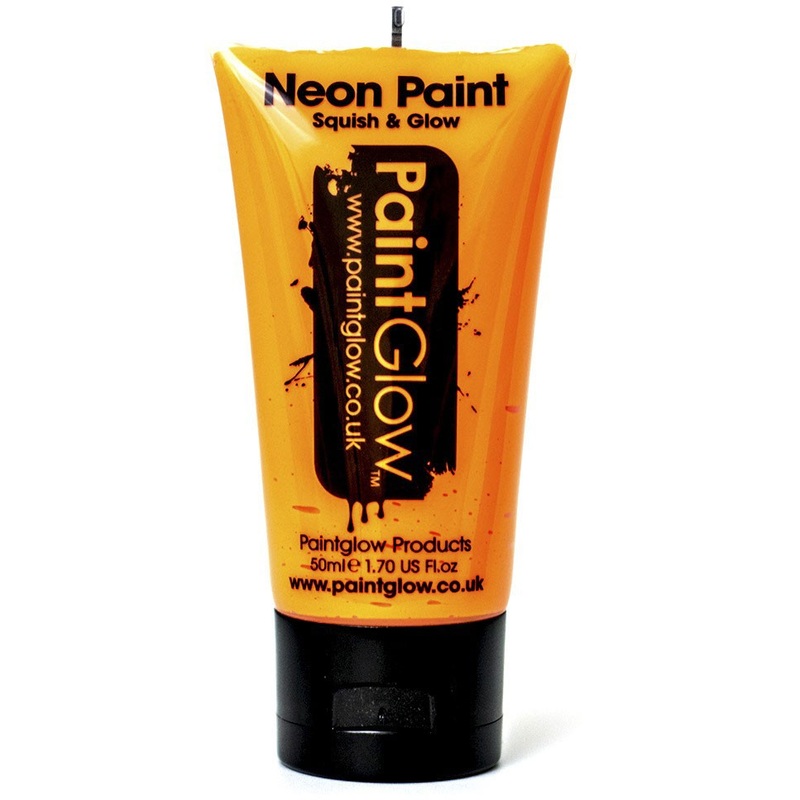 Orange UV neon make-up 50ml