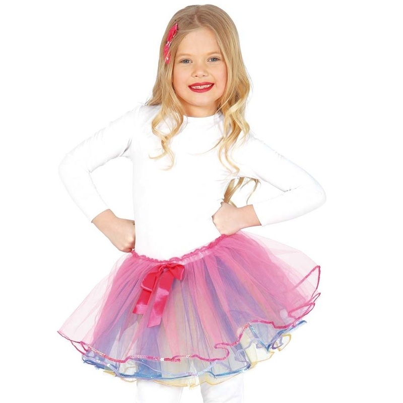 Pastel rainbow tutu for girls
