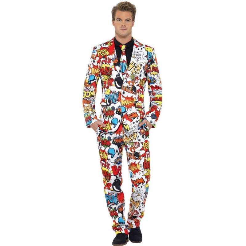 Peter Pow comic party suit M