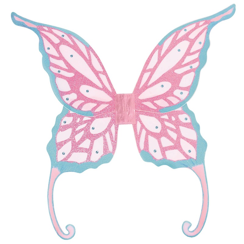 Pink Lola fairy wings 99x84cm